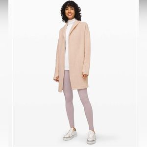 Lululemon Sincerely Sherpa Wrap sweater